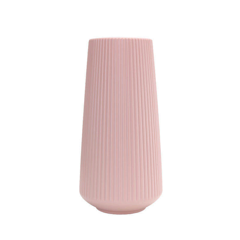 Large Simple Plastic Vase Dry And Wet  Flower Arrangement Container 213940283028