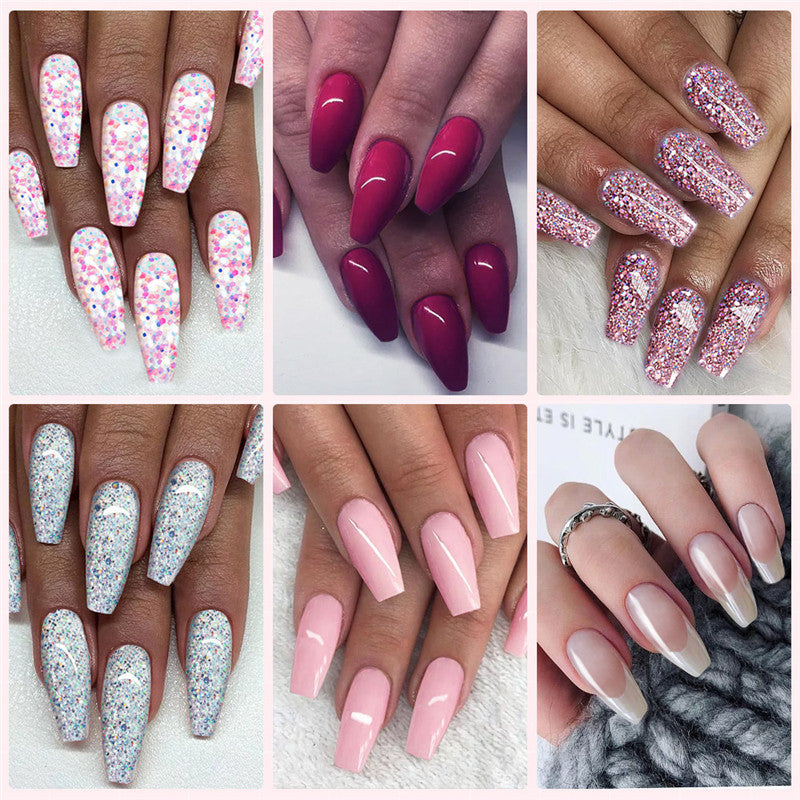 Multi-color mixed nail solid model glue 2140086914473