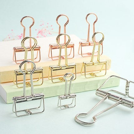 Hollow metal small binder - 图片 4