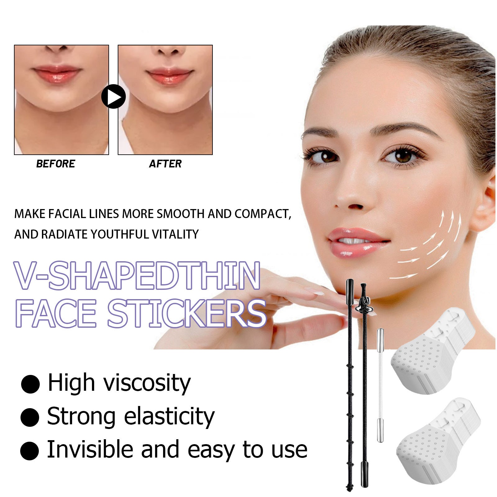 Facial Invisible Lifting Patch Shaping And Firming The Face 2143cc29 d16a 424c bd0f ff70cedf6129
