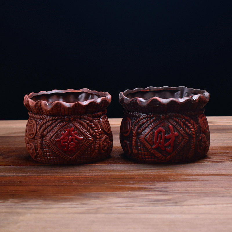 Retro Red Pottery Breathable Succulent Flower Pot 21443681 3cc9 46a9 90ee ce92abb1d015