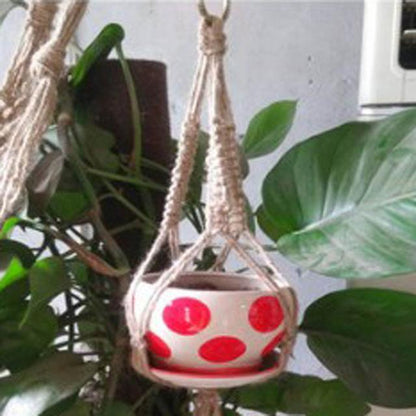 Hanging Pot Holder Rope Basket 2144505694653