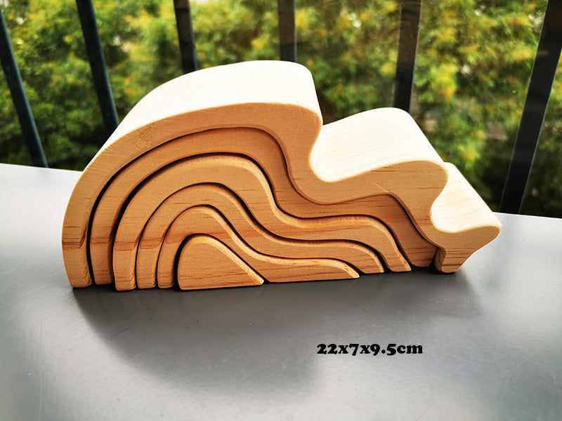 Early education stacking high blocks 2146233147940