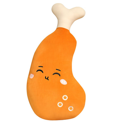 Large Chicken Leg Throw Pillow Plush Toy Home Cushion 214d726e d3d9 4dba 8cd2 e8d85a703b36