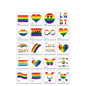 Face Stick Rainbow Geometric Flower Arm Tattoo Sticker 215268dd cc68 4c3f 9177 63baa1e36744