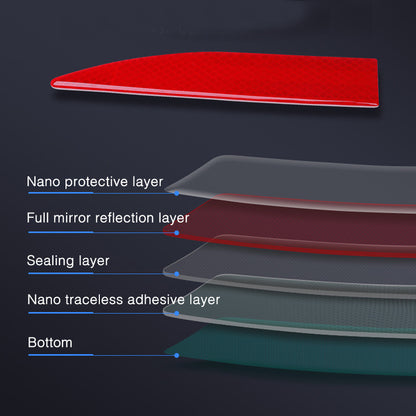 Rear trunk reflective sticker 2154121805845