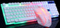 GTX300 Gaming CF LOL Gaming Keyboard Mouse Glowing Set 2154876221516
