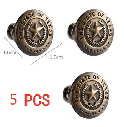 Nail-free pants extension buttons 2155987968153