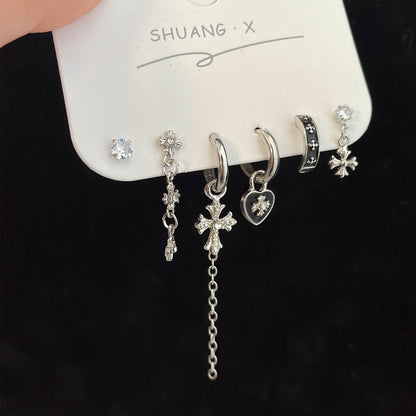 Minimalist Personality Love Butterfly Ear Clip Suit Female 2164348b c4fe 4dcd 93fa 5527d61a4150