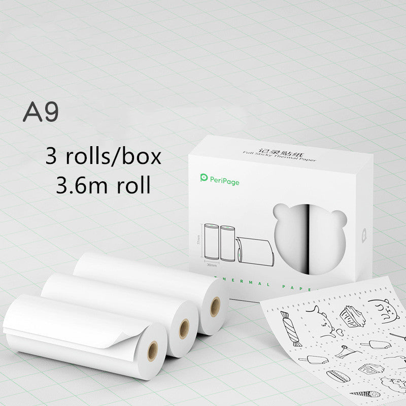 Mini Bliuetooth Wireless Thermal Printer Paper Sticker Label Printer - 图片 17