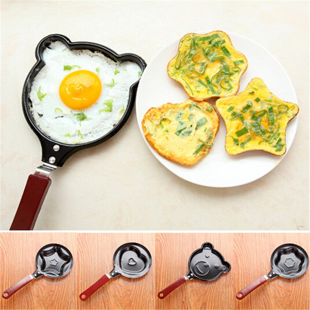 Mini Pancake Maker Cartoon Bear Heart Star Frying Pan Molds Cookware For Child Breakfast Kitchen Tools 2168513373880