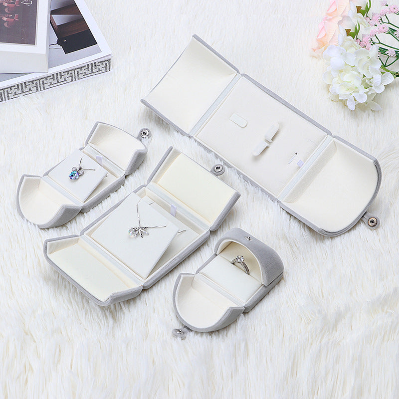 Flannelette Box Jewelry Pendant Necklace Box 2169c5cd 50b2 412a 9fc0 d2017e6e1586