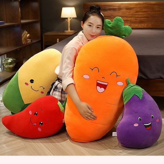 Eggplant Corn Chili Pillow 2170184537568