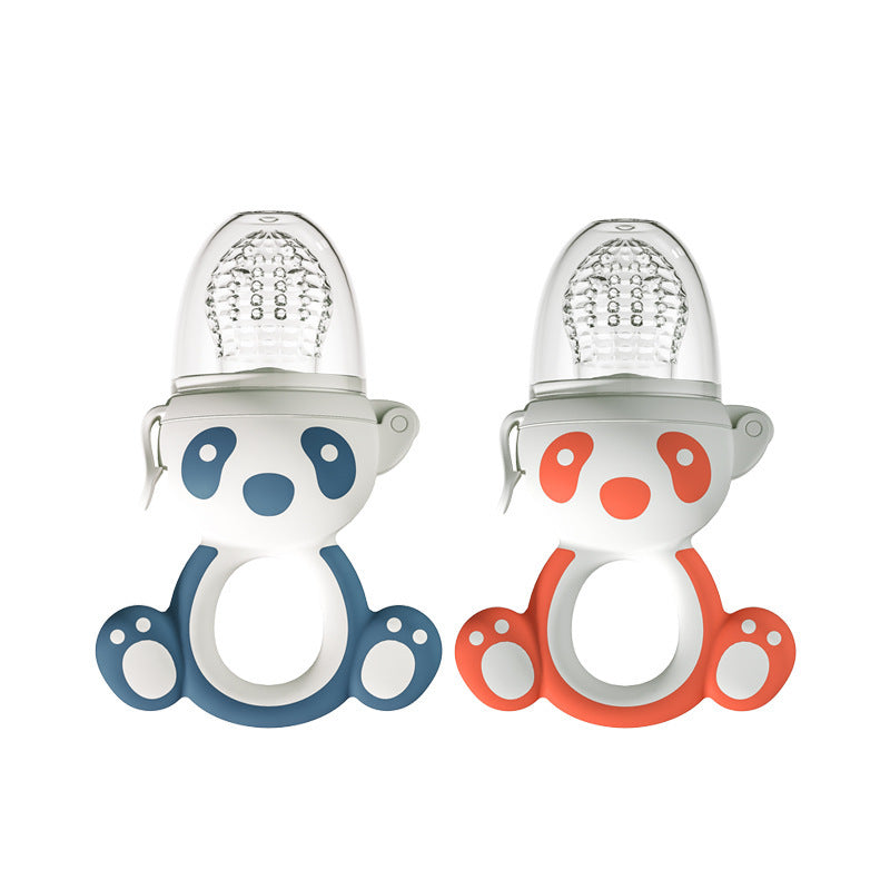 Teething Feeder Bag Fruit Supplement Device Baby Teether Stick Silicone 2175e501 1980 4df3 bc93 fbd2feaf89e7