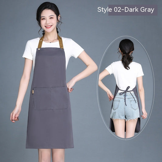 Women's Wear-resistant Stain-resistant Breathable Waterproof Apron 21766b09 69bc 4728 9529 353b423dc269 trans