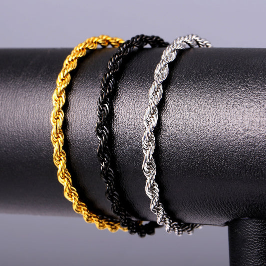 Personalized twist bracelet 2180229291884