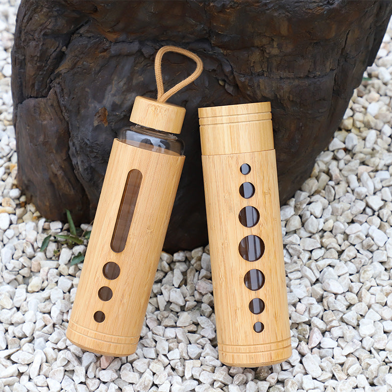 Whole body bamboo style high borosilicate glass 2183555729216