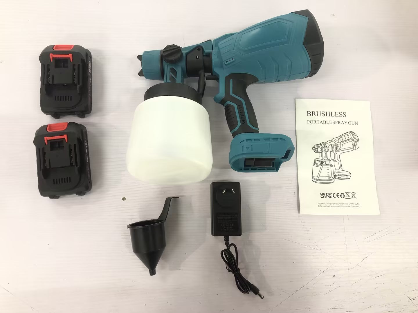Gun Wireless Paint Sprayer Portable Paint Blue 218b90e3 d68b 440c 9640 d86b67a714ff
