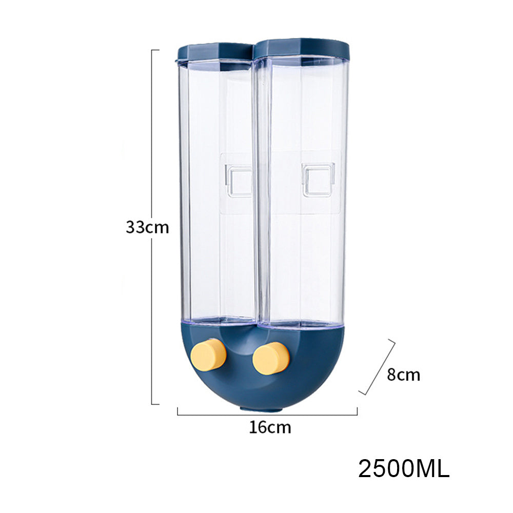Kitchen supplies small general merchandise grain storage box food sealed can household grain storage tank plastic can 2192082