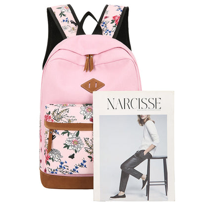 Casual Backpack Three-piece Large Capacity Student Schoolbag Japanese Style 21950343941 210612214