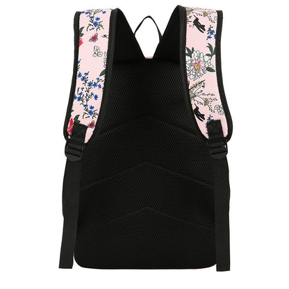 Casual Backpack Three-piece Large Capacity Student Schoolbag Japanese Style 21950364253 210612214