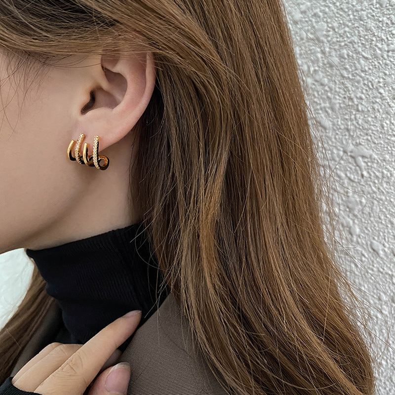 Women's Simple Temperament All-match Trendy Earrings 21964973 9c4d 46f2 9ba8 18fecef5490b