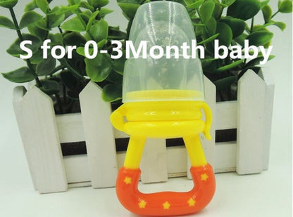 New Baby Silicone Pacifier, Encapsulated To Soothe Complementary Food Feeding Artifact 2197934513520