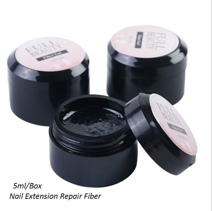 Creacked Repair Glue Nail Fiber Silk Extension Gel Fiberglass Poly UV Builder Gel Polish Manicure Art Prolonged Tool 21986552