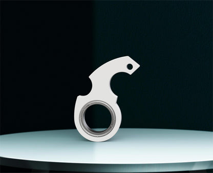 Creative Fidget Spinner Toy Keychain Hand Spinner Anti-Anxiety Toy Relieves Stress Finger Spinner Keychain Bottle Opener Kids