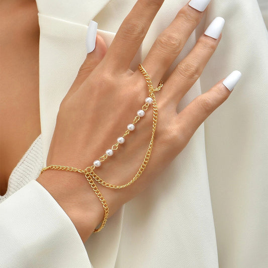 Fashionable And Simple All-match Stitching Pearl Bracelet 21a63d34 3955 438e 9774 64498b220a39