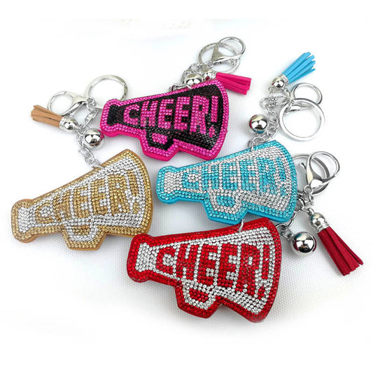 Creative Korean Velvet Diamond English Letters Key Chain 21b22a8d 69ee 415c b079 4f8443671eab