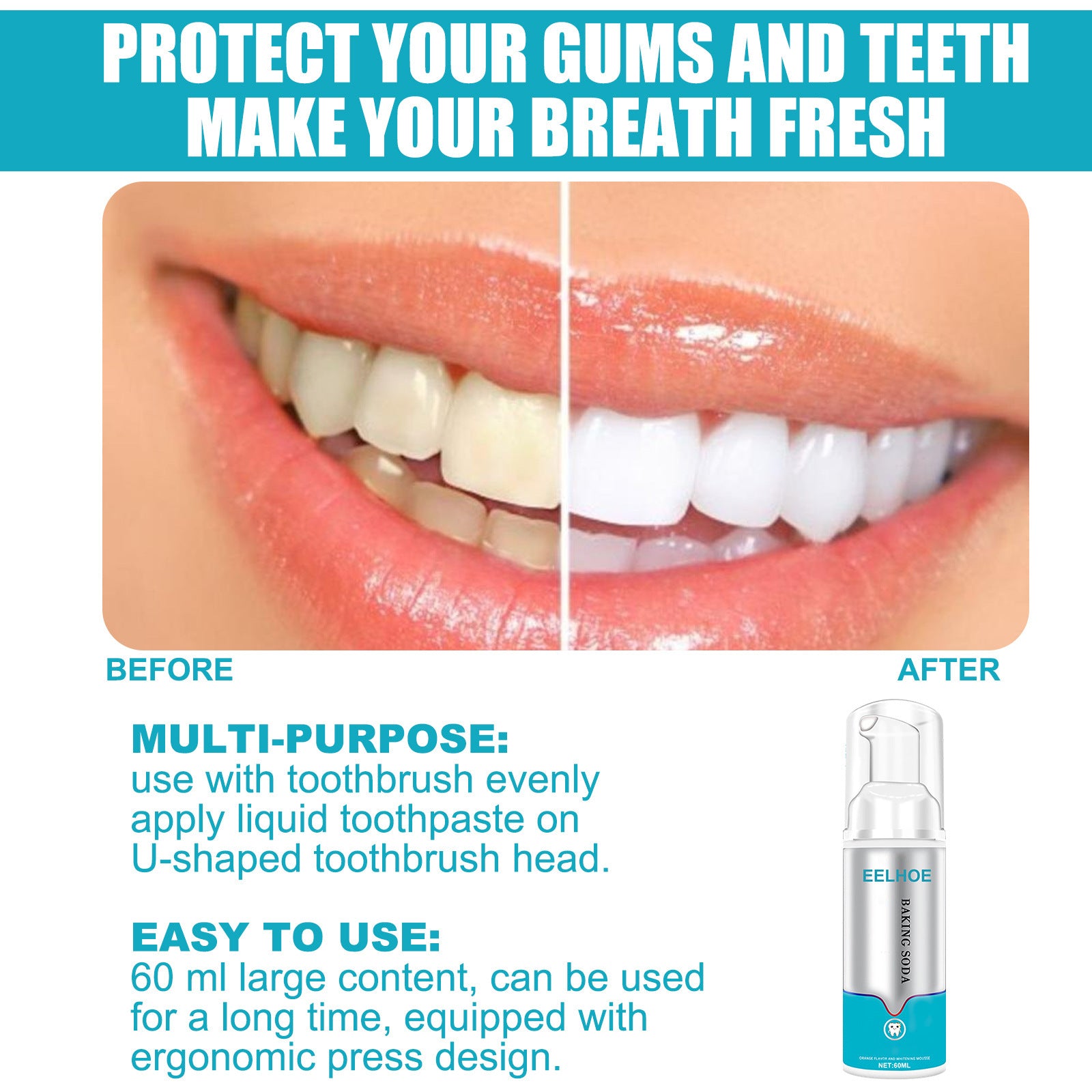 Press Type Brightening Dental Scale Smoke Stains Oral Cleaning Toothpaste 21d70db4 29c5 4348 8d4f a1715d1539f7