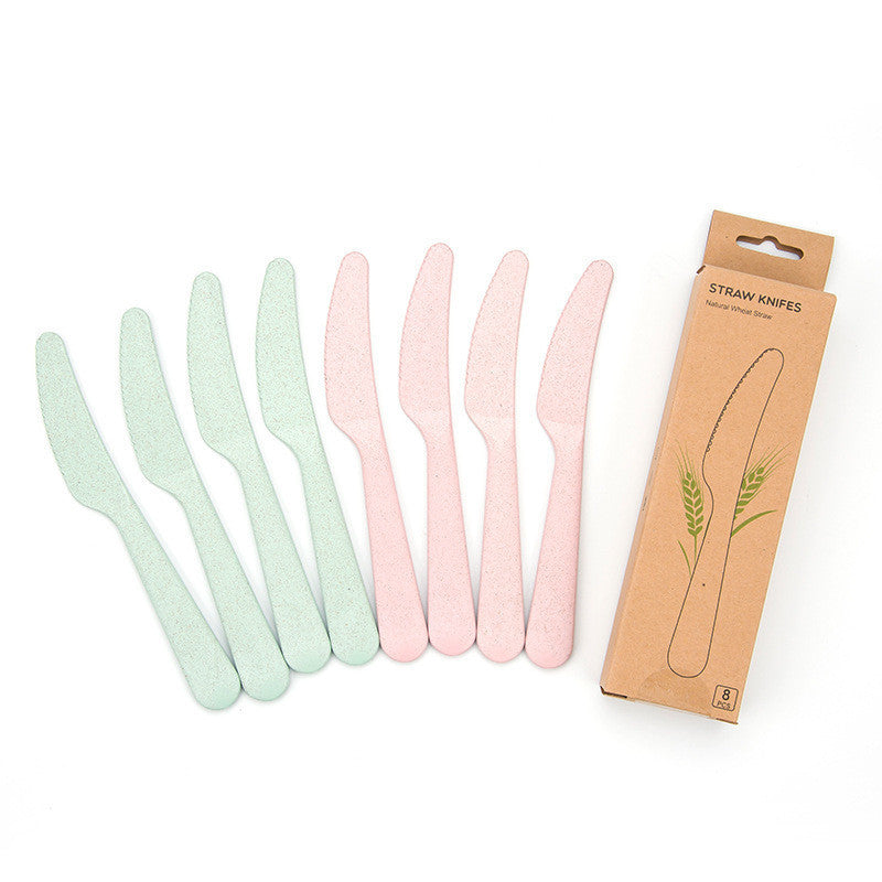 Wheat Straw Cutlery Set, Cups, Dishes, Forks, Spoons, Drop-Proof Dishes Wholesale 21d900bd ec3b 4bb0 9f9f 64e39f143fe1