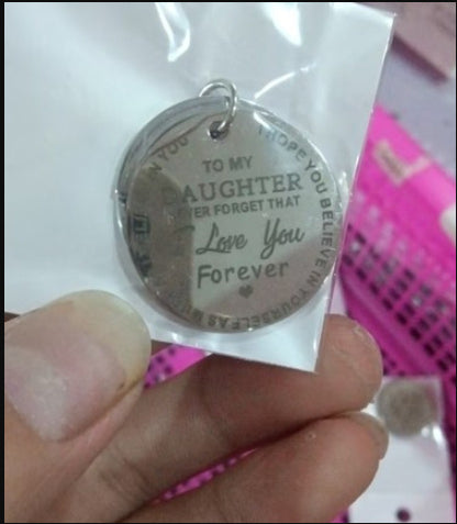 Stainless Steel Keychain Tag 30mm With Letters 21dc54a8 5315 46b7 9899 799975d95f27