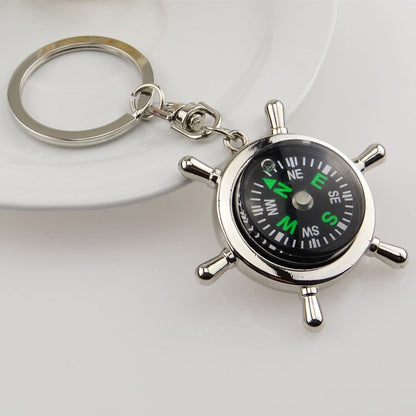 Creative Rudder Compass Key Chain 21f6328d daa6 4d23 b530 af9179bb5e90