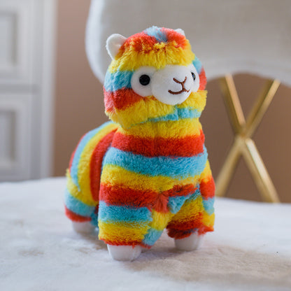 Rainbow Alpaca Doll Plush Toy 2204206578935