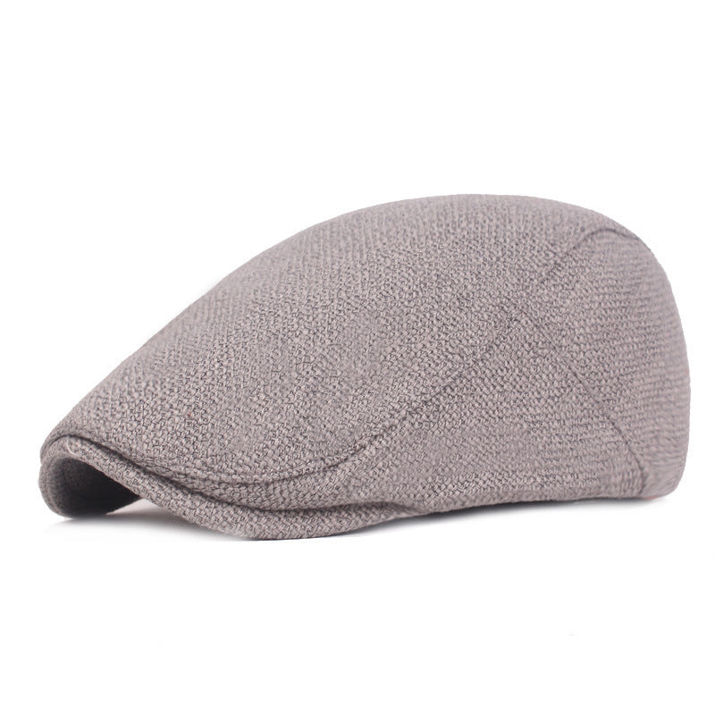 Outdoor Tourism Monochrome Cotton And Linen Berets 2206956713098