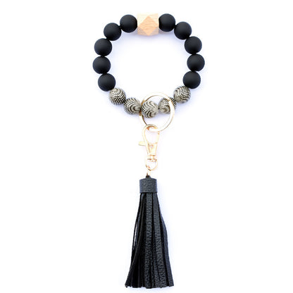 Creative Wooden Bead Bracelet Keychain 2206f84c c83c 4b8c aebd bd7a134dffa1