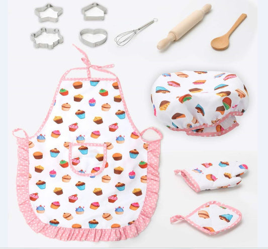 Children's apron cake cooking tools 220919719357