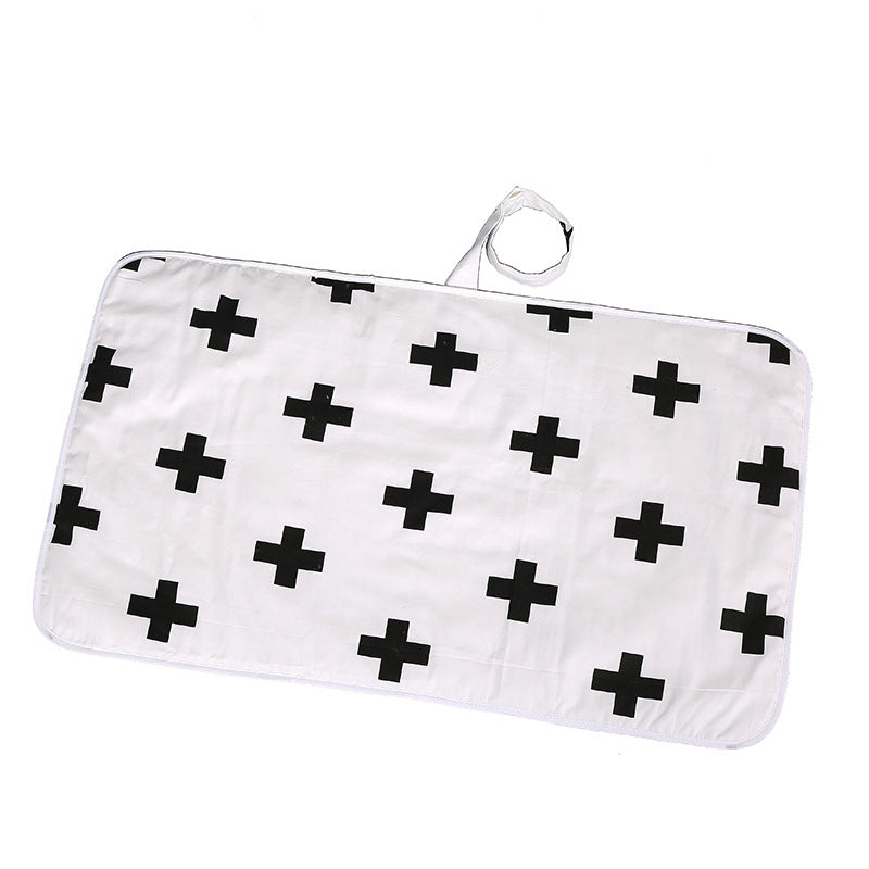 Baby cotton portable diaper changing pad 2209329585343