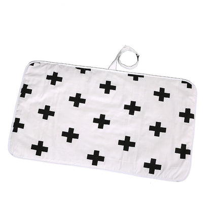 Baby cotton portable diaper changing pad 2209329585343