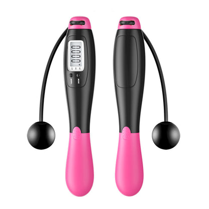 Cordless Jump Ropes Smart Electronic Digital wireless Skip Rope Calorie Consumption Fitness Body Building Exercise Jumping Ro