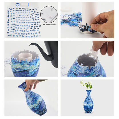 3D Puzzle Vase DIY Living Room Decoration Home - HD Wireless Product #4