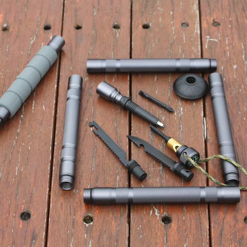 Equipment Of Walking Stick With Knife For Field Survival 2220403688756