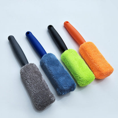 Microfiber long handle tire brush 2221465388912