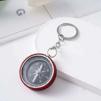 Diamond G44-2 Outdoor Mini Aluminum Alloy Compass Key Chain 222b080a 1ae7 4d23 8f93 0f5976706c5a