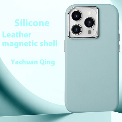 Silicone All-inclusive Leather Phone Case Magnetic Suction - 图片 9