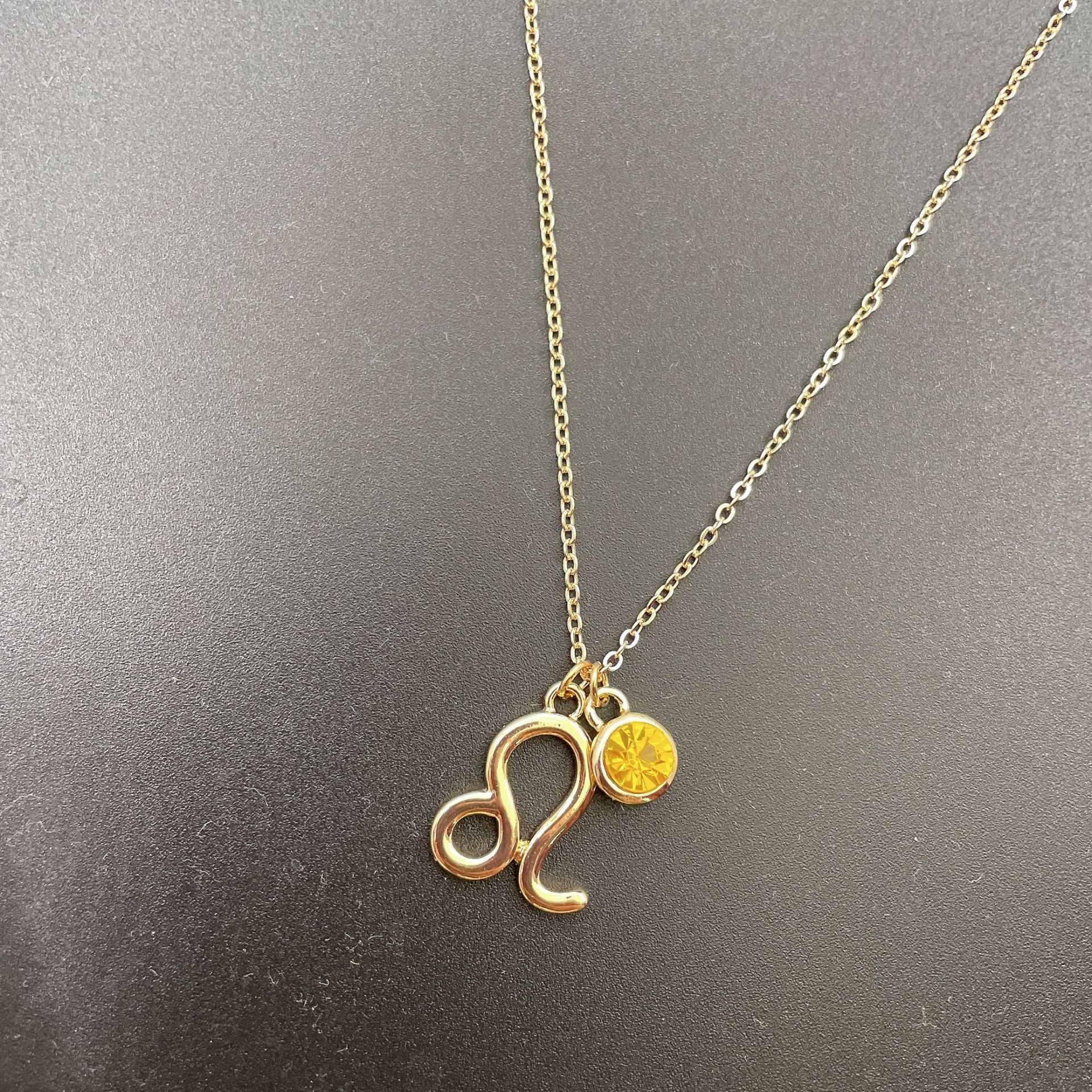 Symbol Letter Image Colored Diamond Necklace Pendant 223455c1 08d6 4fb2 8dfd a37f9e019f38