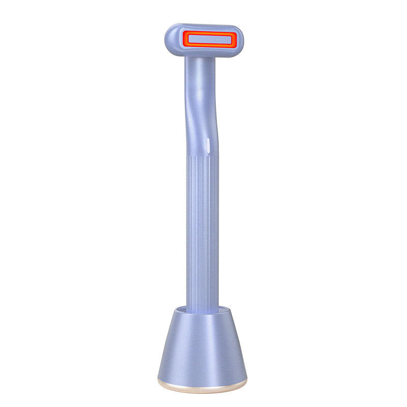 New Upgraded 360 Degrees Rotary Eye Massage Therapeutic Warmth Face Massage Red LED Light 5-in-1 Skincare Tool Wand 22358bf9 