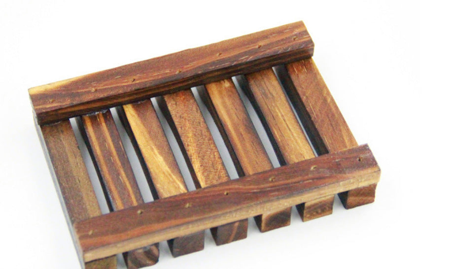 New retro soap box, wooden charcoal soap box, soap box 224075607829472